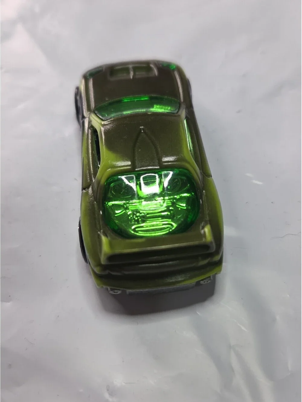 2014 Hot Wheels Color Shifters 24/Seven Tuner Coupe Black/Green w/OH5 Spoke NM